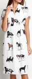 Dog Print Dress