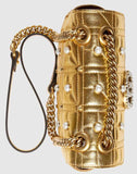 GG Marmont Matelass̩ Mini Bag, Gold