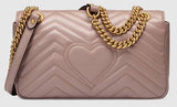 GG Marmont Matelass̩ Shoulder Bag - Black, Dusty Pink, Green
