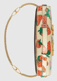 Zumi Strawberry Print Mini Bag