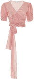 Printed Tie-Wrap Top & Matching Long Skirt - DESIGNER INSPIRED FASHIONS
