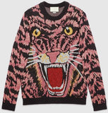 Lurex Wool Tiger Sweater