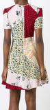 Printed Panel Dress - DESIGNER INSPIRED FASHIONS