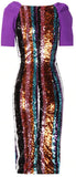 Heavily Sequin-Embellished Dress | DESIGNER INSPIRED FASHIONS