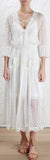 'Oleander' Lattice Silk Dress - DESIGNER INSPIRED FASHIONS