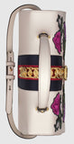 Sylvie Embroidered Medium Top Handle Bag