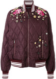 Embroidered Bomber Jacket