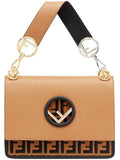 Kan I F Leather Satchel - Red or Black Trim