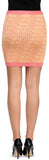 Logo Printed Knit Wool-Blend Cardigan Sweater & Skirt Set