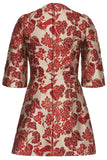 Embellished Heart & Floral-Appliques Mini Dress - DESIGNER INSPIRED FASHIONS