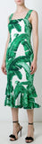 Banana Leaf Print Dress