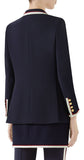 Contrast Trim Jacket Blazer and Matching Pant Set *Low Stock*