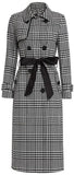 Black & White Trench Coat