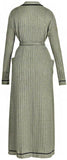 Long Knit Wrap Robe-Coat