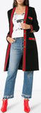 GG Webbing Coat, Black