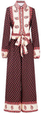 Vintage Printed Shirt & Pant Set