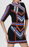 Bead Embellished Sheath Dress - DESIGNER INSPIRED FASHIONS