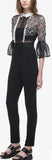 Bell-Sleeve Guipure Lace Jumpsuit - DESIGNER INSPIRED FASHIONS