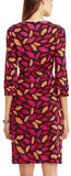 'Julian' Wrap Dress in Midnight Kiss - DESIGNER INSPIRED FASHIONS