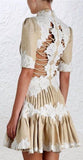 'Mischief Rosette' Laced Dress - DESIGNER INSPIRED FASHIONS