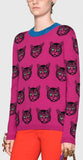 Mystic Cat Wool Knit Sweater