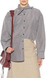 Cotton Elongated Collar Shirt