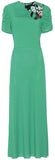 Embellished Green Dress