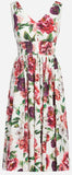 Peony Print Dress