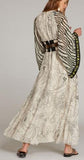 Paisley Print Long Dress | DESIGNER INSPIRED FASHIONS
