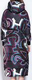 Printed Down Coat - DESIGNER INSPIRED FASHIONS