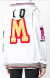 Patchwork Embroidered Hoodie