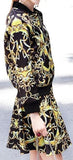 Printed Jacket & Mini Skirt Set