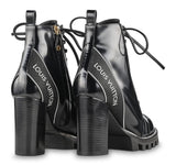 'Star Trail' Logo Ankle Boots - White or Black