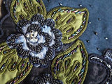 Embellished Faded Flared Jeans - DESIGNER INSPIRED FASHIONS
