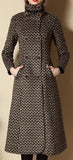 Long Wool Peacoat - DESIGNER INSPIRED FASHIONS