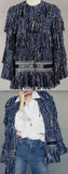 Fringed Pea Coat