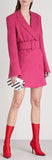 Tailored-Fit Crepe Blazer Dress