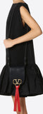 Small Vring Crossbody Bag, Black