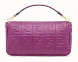 Baguette Large Leather Bag - Pale Yellow, Pale Blue, Purple | DESIGNER INSPIRED FASHIONS
