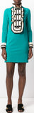 Ruffled Bib Mini Dress - DESIGNER INSPIRED FASHIONS