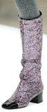Glitter High Boots