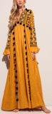 Kim Maxi Dress in Yellow