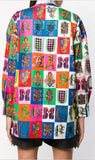 Alphabet Print Shirt | DESIGNER INSPIRED FASHIONS