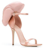 Peony Sandals - Black, Nude/Pink, Red