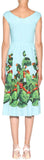 Cactus Print Dress - DESIGNER INSPIRED FASHIONS
