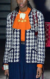 Houndstooth Tweed Jacket | DESIGNER INSPIRED FASHIONS