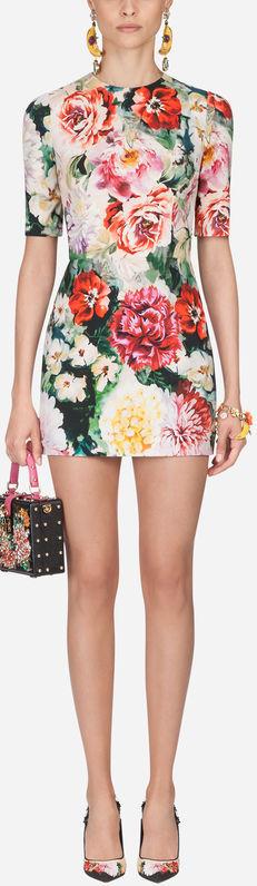 Floral Print Mini Dress