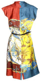 Printed Paneled Dress | DESIGNER INSPIRED FASHIONS