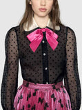 Star Flock Shirt with Bow