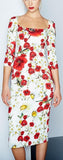 Daisy And Poppy-Print Dress